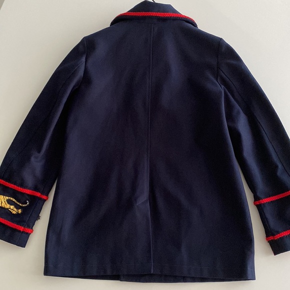 Gucci Coat Jacket Navy Blue New - Picture 13 of 13